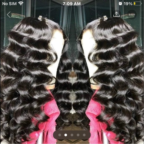 Curly lace front wigs